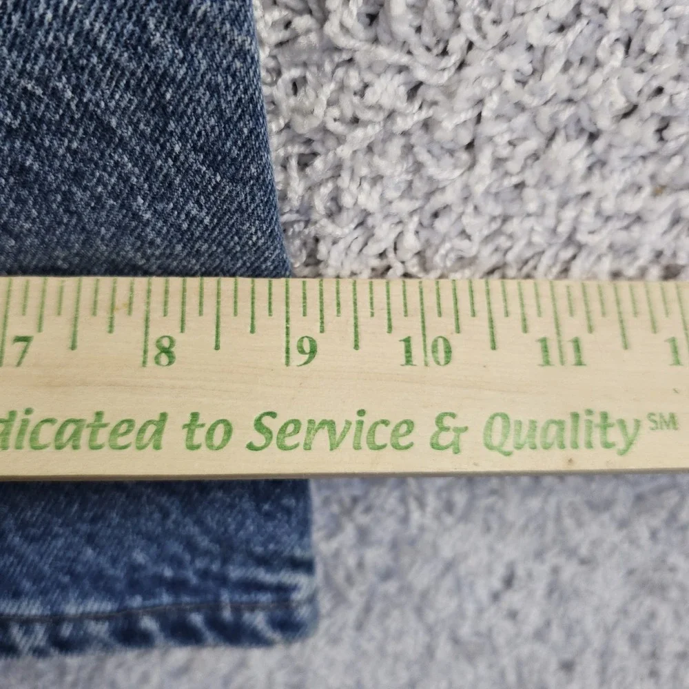 Carhartt Plaid Lined Jeans Mens 33x34 Relaxed Fit B172 DST Thrashed Distressed